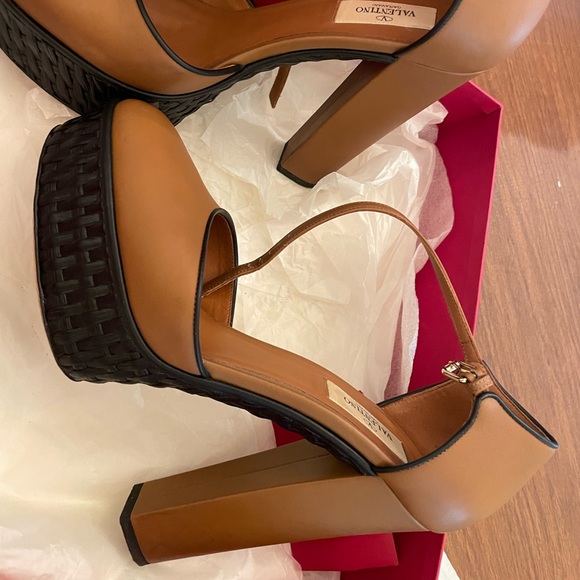 Valentino Ankle Strap Pumps - Picture 2 of 2